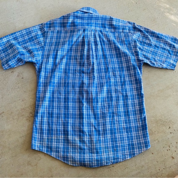 Burberry | Short Sleeve Button Up Casual Shirt Medium - Picture 3 of 9